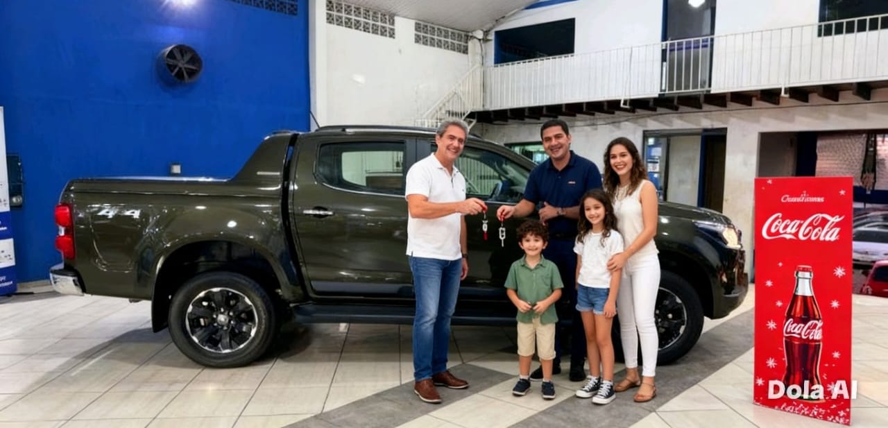 2do Lugar pickup Chevrolet S10 2025 y $300,000 pesos en efectivo