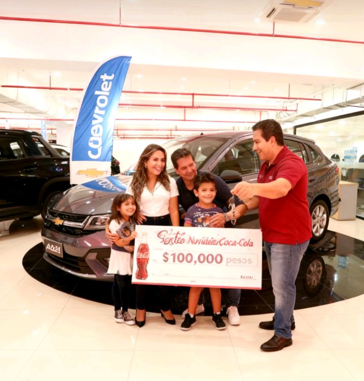 6to Lugar Chevrolet Aveo Hatchback 2025 y $100,000 pesos en efectivo